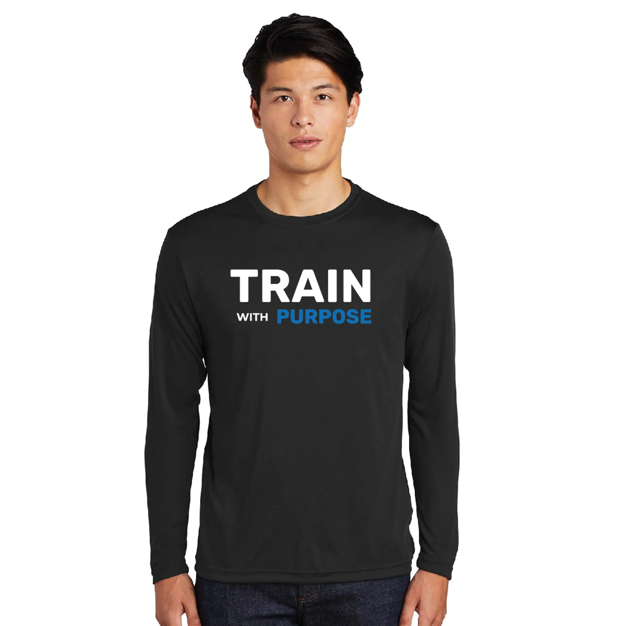 Train with Purpose Long Sleeve Tee - Men