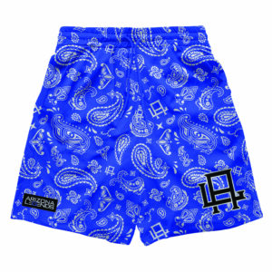 Arizona Legends Blue Paisley Mesh Shorts