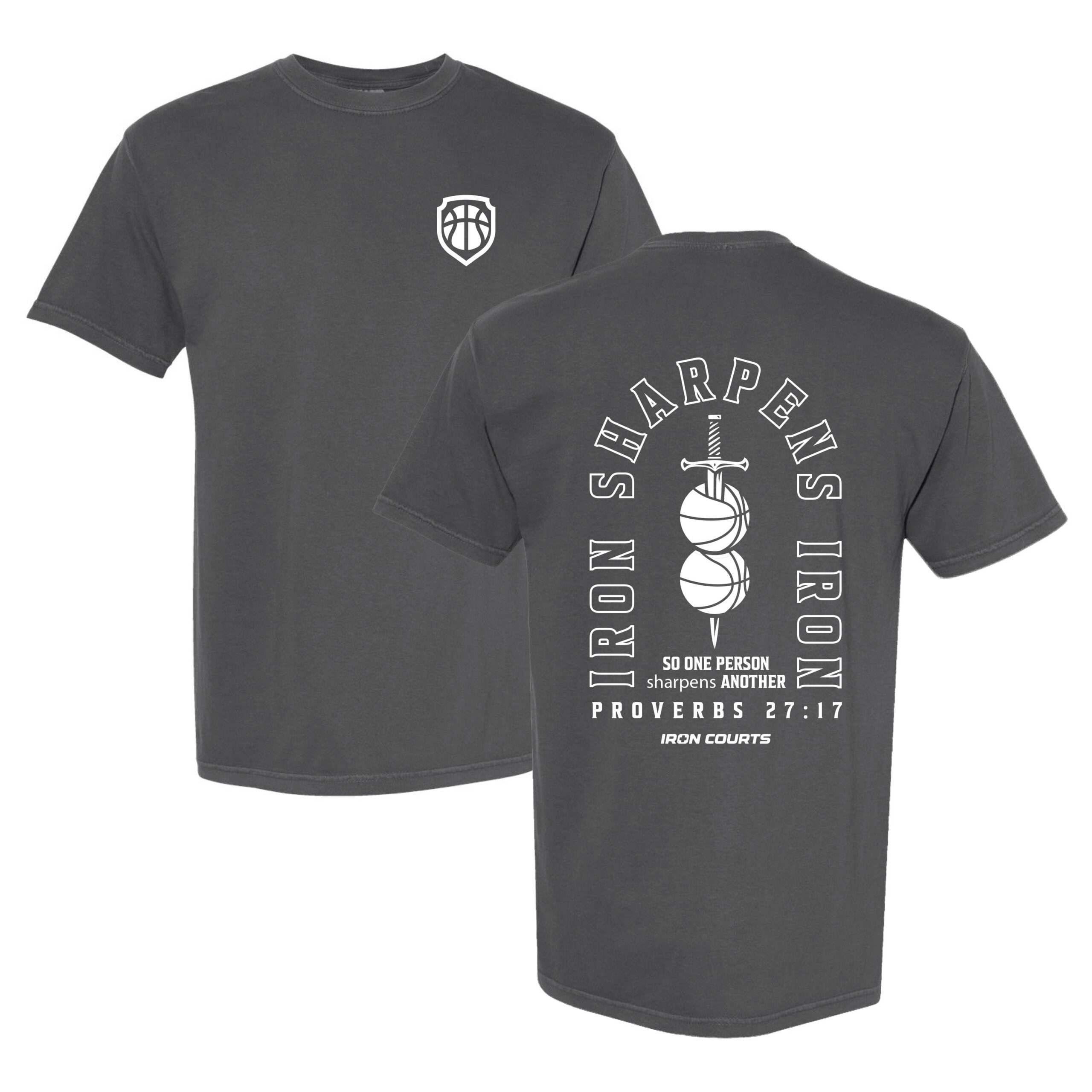 ISI Grey Heavy T Shirt