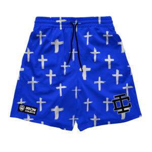 IC Blue Cross Shorts