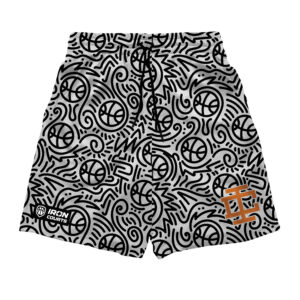 IC Black/White B-ball Shorts